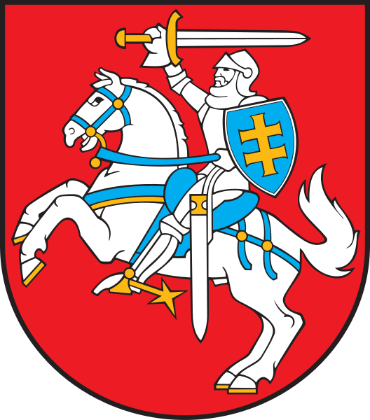 Bestand:Coat of arms of Lithuania.svg
