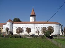 Weerkerk in Prejmer, Transsylvanië, Roemenië