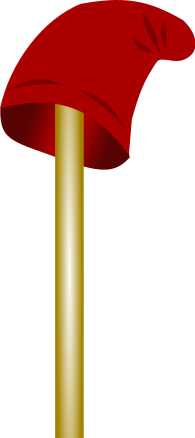 Bestand:Phrygian cap on pole.svg