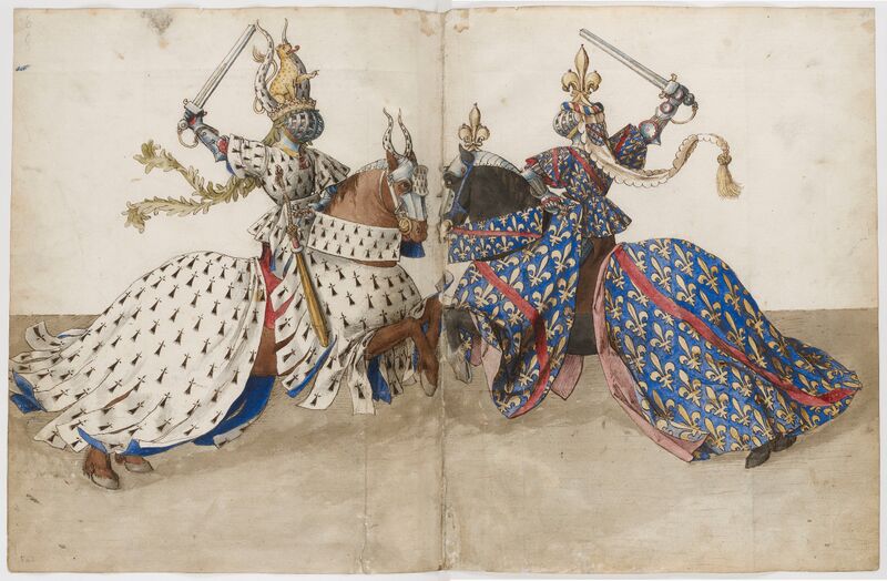 Bestand:René d'Anjou Livre des tournois France Provence XVe siècle Barthélemy d'Eyck.jpg