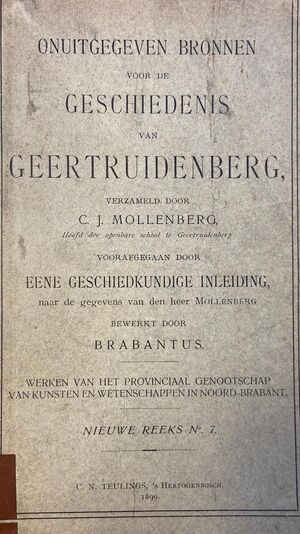 Onuitgegeven-bronnen-voor-de-geschiedenis-van-Geertruidenberg C.J.Mollenberg-1899.jpg
