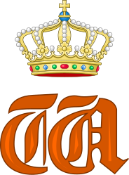 Bestand:Royal Monogram of William II of the Netherlands and Luxembourg(2).svg