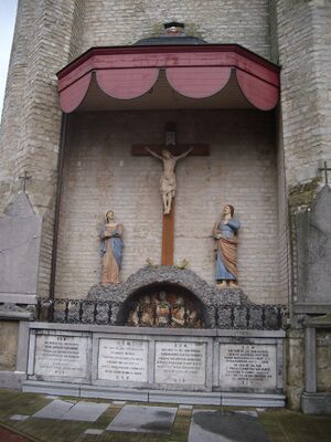 Kalvarie aan de kerk van Schellebelle - België.jpg