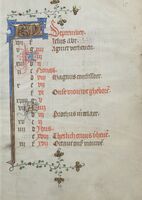 September in het getijdenboek van de Meesters van Zweder van Culemborg