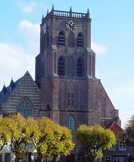 Geertruidskerk op de Markt in Geertruidenberg