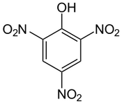 Structuurformule van picrinezuur