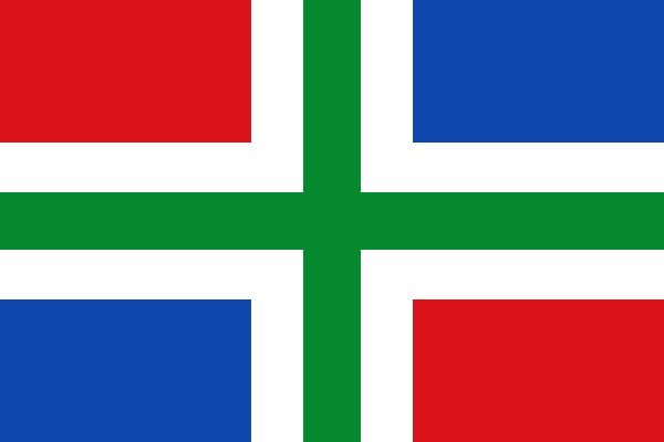 Bestand:Flag of Groningen.svg