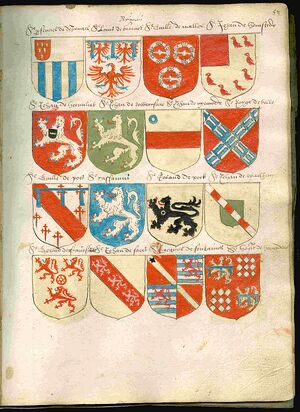 Page 53 from a copy of Wapenboek Beyeren (armorial) from ca. 1600.jpg