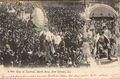 Ansichtkaart van Mardi Grasparade op de Canal Street, gepost op 17 maart 1908
