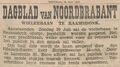 Dagblad van Noord Brabant - 26 juli 1933 - Wielerbaan te Raamsdonk