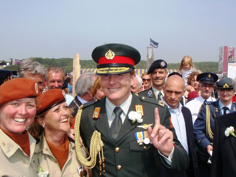Bestand:Prins Willem-Alexander, Veteranendag 2010.jpg