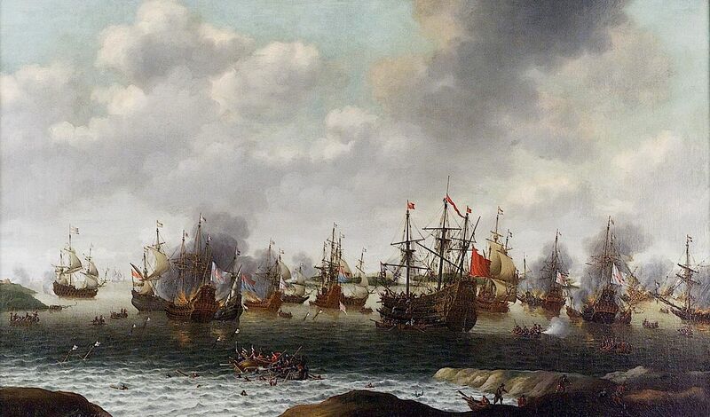 Bestand:Van Soest, Attack on the Medway.jpg