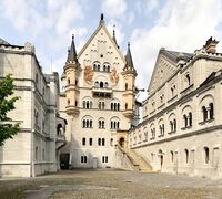 Binnenplaats Slot Neuschwanstein