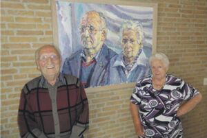 Harrie Meulblok & Corrie Witkam 60 jaar getrouwd