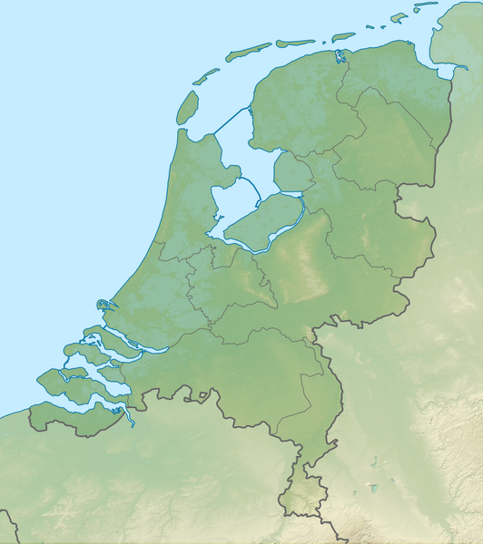 Bestand:Netherlands relief location map.svg