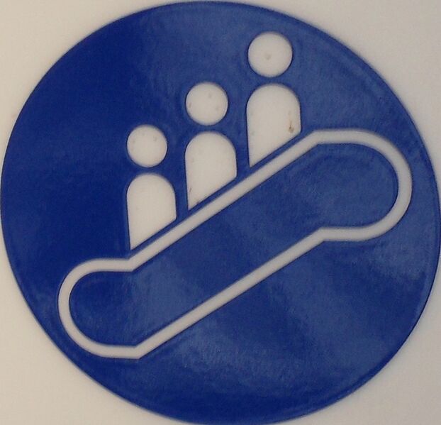 Bestand:Roltrap symbool (NS).jpg