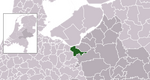 Location of Nijkerk
