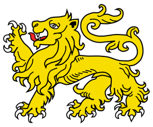 Lion Passant.svg