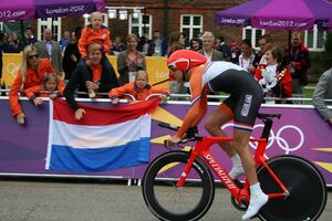 Ellen van Dijk, Time Trial Olympic Summer Games 2012.jpg