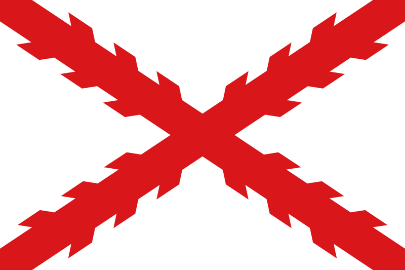 Bestand:Flag of Cross of Burgundy.svg