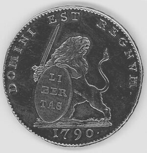 1790 Insurrection 3 florins lion LIBERTAS.jpg