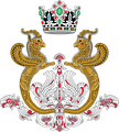 Heraldiek in Perzië, het wapen van keizerin Farah Diba
