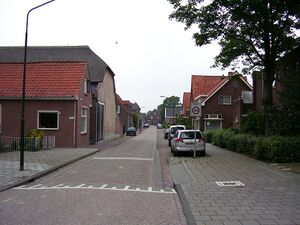 Zicht in de Molenstraat (Foto: mei 2007)
