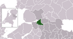 Location of Zwartewaterland