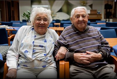 Franske van Disseldorp & Corry Schellekens 65 jaar getrouwd