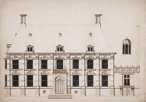 Residence of Count Louis of Nassau-Odijk at Plein square in The Hague, circa 1700.jpg