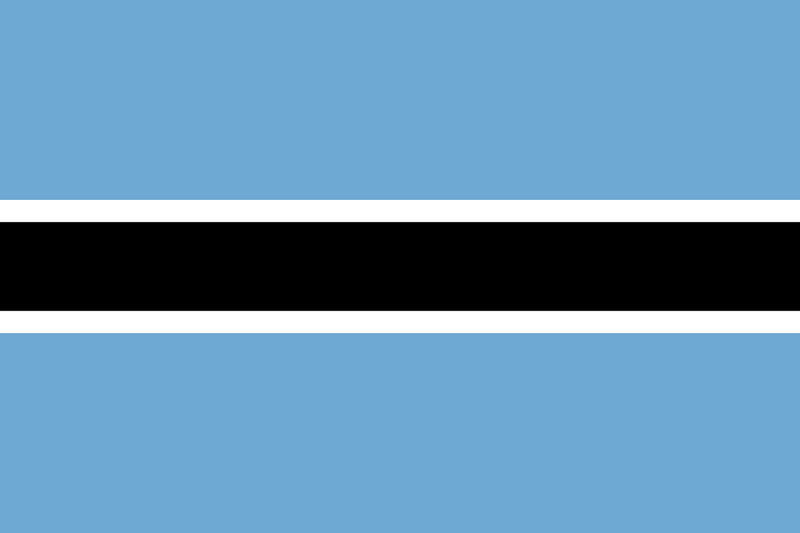 Bestand:Flag of Botswana.svg