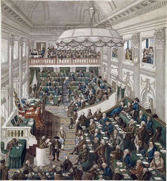Bestand:1796-1797; Zitting Eerste Nationale Vergadering in Den Haag (optimized).jpg