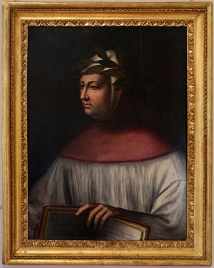 Giorgio vasari, ritratto del petrarca.jpg