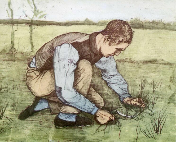 Bestand:Van Gogh - Grassnijder.jpg