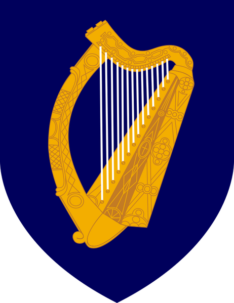 Bestand:Coat of arms of Ireland.svg