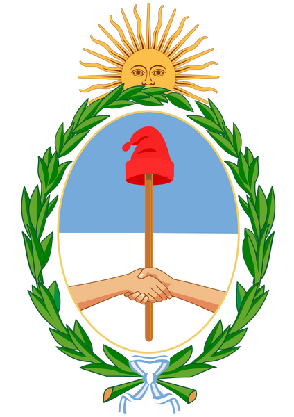 Bestand:Coat of arms of Argentina.svg