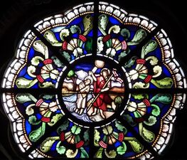 Rondleiding door de Sint Bavo-kerk te Raamsdonk nr. 01 Doop in de Jordaan (in de vroegere doopkapel)